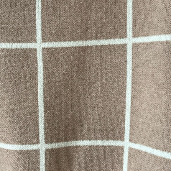 Baltic Born Tahoe Turtleneck windowpane sweater size 3X office cozy neutral work - Picture 9 of 16